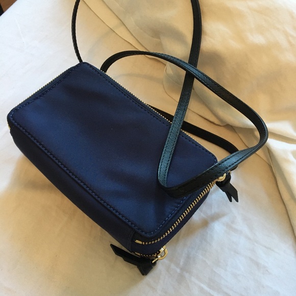 kate spade Bags New Kate Spade Camera Navy Nylon Crossbody Poshmark